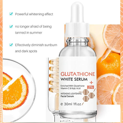 30ml Glutathione Face Serum Vitamin C & Kojic Acid Price in Pakistan | Whitening & Brightening Serum
