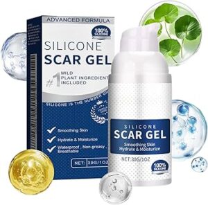 silicone scar removal gel tube 30g for surgical scars and stretch marks