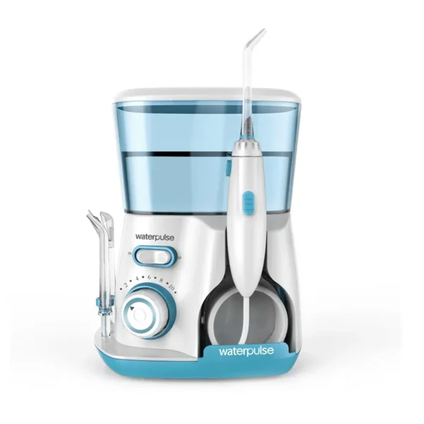 800ml Waterpulse V300G Oral Irrigator Price in Pakistan light blue water flosser US plug