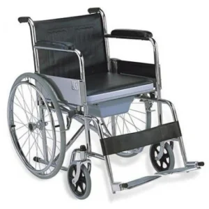 Commode Wheelchair in Pakistan - Foldable Design by Medical Hub