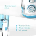 Waterpulse V300G Oral Irrigator Price in Pakistan light blue water flosser US plug