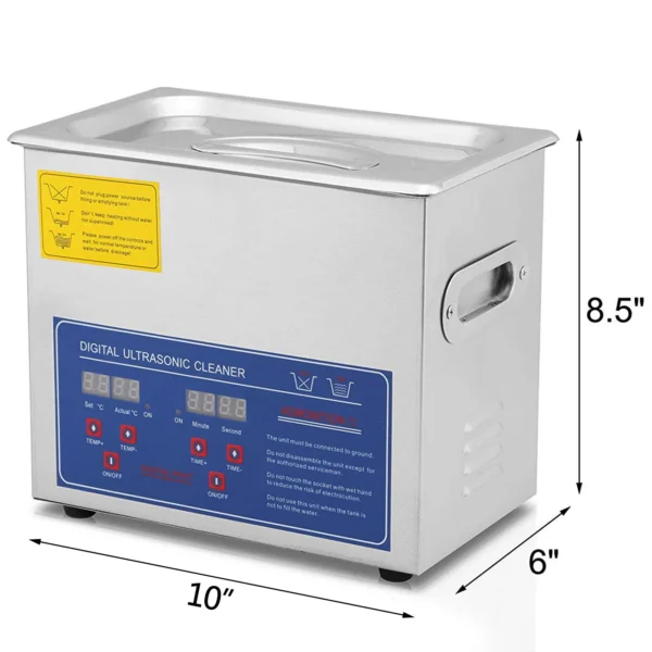 3LUltrasonicCleaner1 3L stainless steel digital ultrasonic cleaner with LED display Pakistan