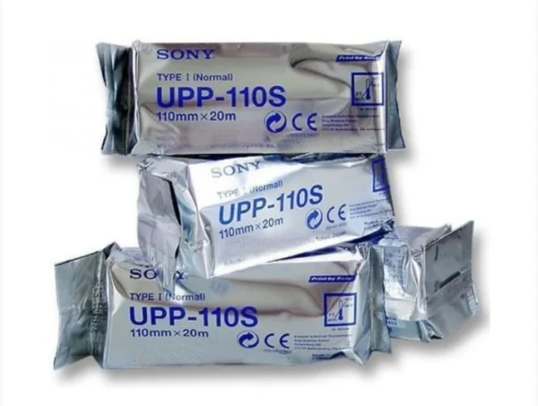 Sony UPP-110S ultrasound thermal paper roll 110mm x 20m Type 1 Pakistan