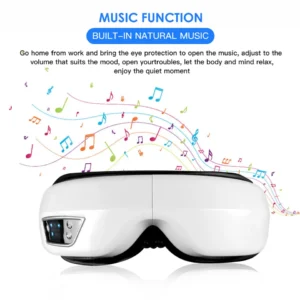 electric eye massager Electric eye massager mask with hot compress vibration and music Pakistan