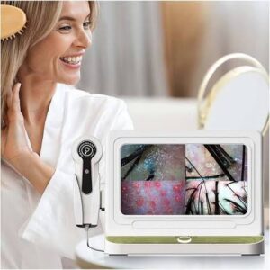 images (3) 2-in-1 digital hair and skin analyzer machine scalp facial diagnostic Pakistan