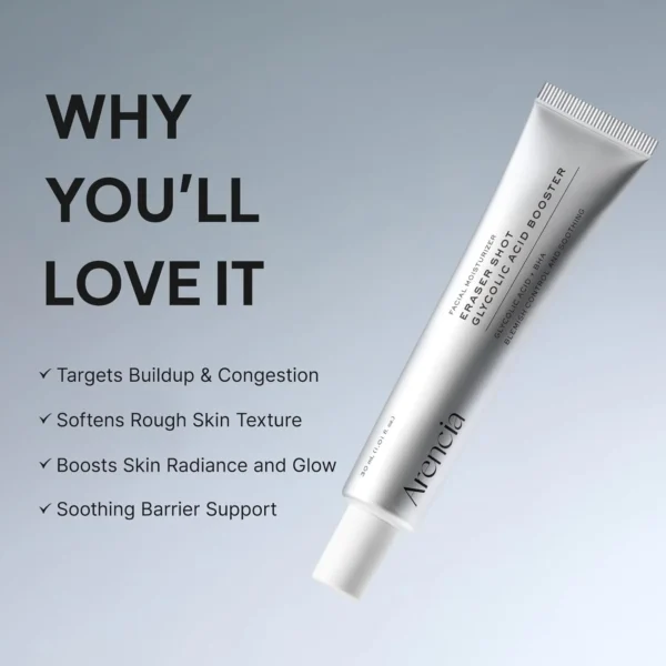 Arencia Eraser Shot Arencia glycolic acid booster AHA BHA PHA cream price in Pakistan