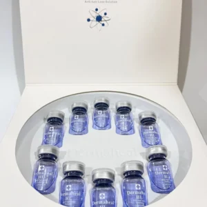 Dermaheal HL Anti-Hair Loss Solution box with 10 vials of 5ml