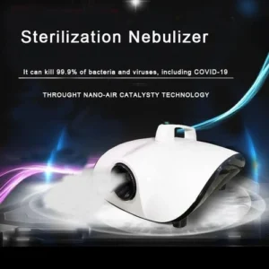 mini fogger Sprayer Disinfection Fog Machine producing fine disinfectant fog